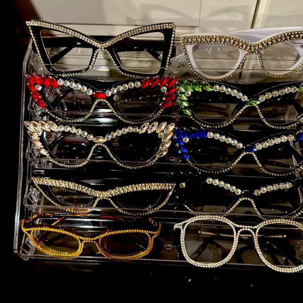 UNIQUE LUXURY BLING GLASSES !!!